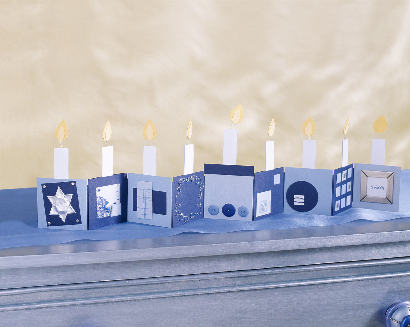 Modern Hanukkah Decorations For Your Home Liz Stewart Design   14 