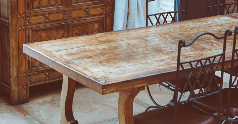 How to Protect a Wooden Dining Room Table - Liz Stewart Design